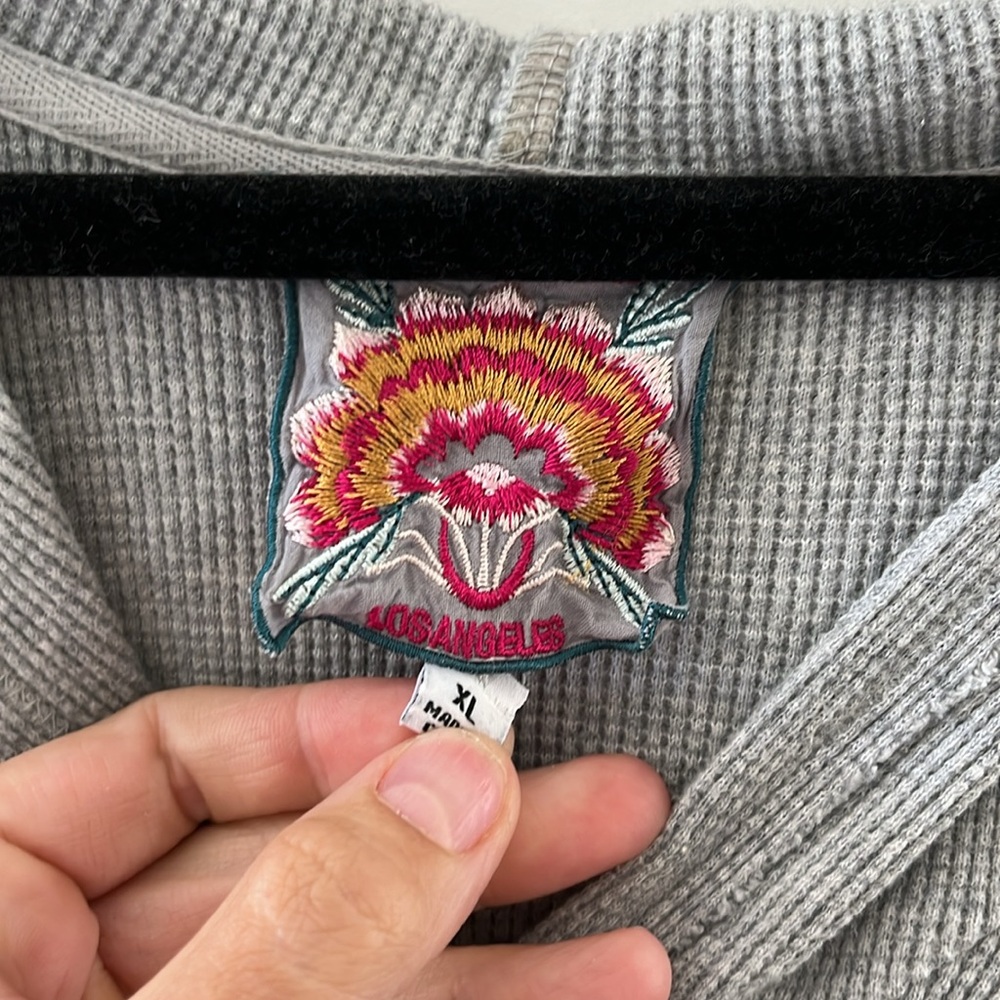 Johnny Was Axton Thermal Hoody - Picture 4 of 9